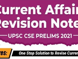 Best Current Affairs for UPSC